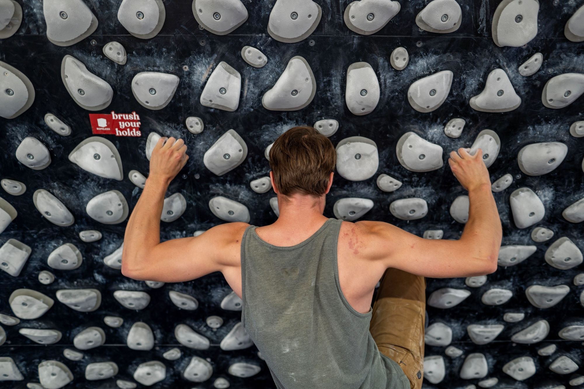 Bouldern – Routenbau Beispiel